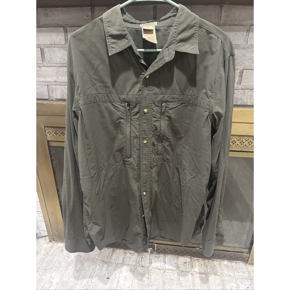 Men’s LLBean Long Sleeve Shirt Size Large